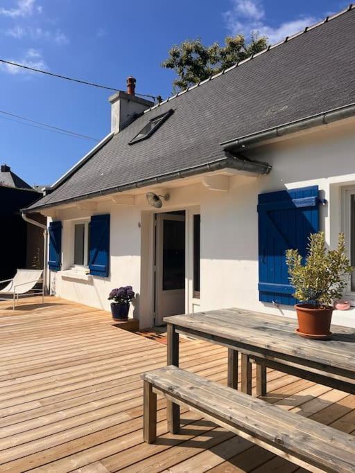Maison Bretonne Renovee A Neuf - Terrasse Plein Sud - Proche Plage Perros-Guirec Ngoại thất bức ảnh